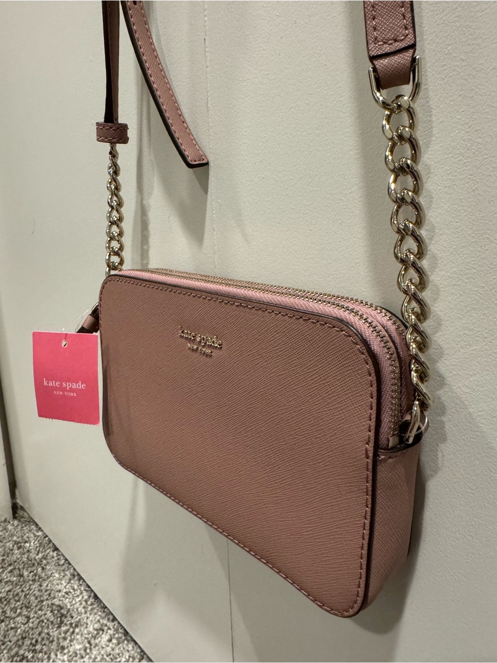 NEW! kate spade blush pink crossbody bag